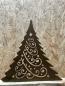 Mobile Preview: Wichtelmännchen´s Weihnachtsbaum Tanne Metall Patina Hingucker 47,5cm