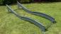Preview: Wellenliege Sonja XXL 150cm breit Anthrazitgrau Waldsofa Sonnenliege Gartenliege auch für die ganz großen Leute