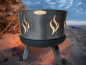 Preview: Motivrand Motivkranz Flamme für 77-80cm Feuerschalen
